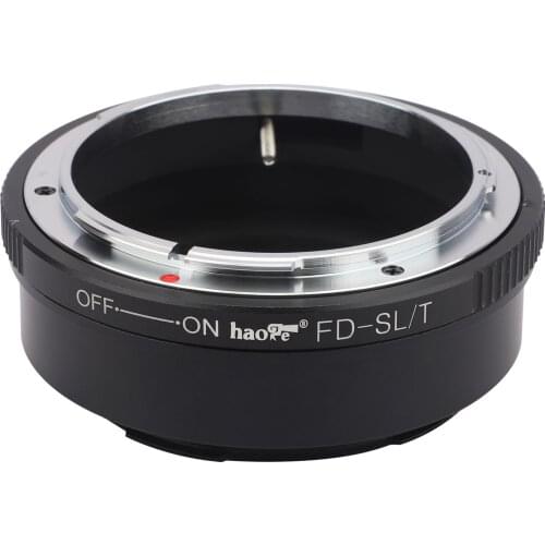 Haoge Manual Lens Mount Adapter for Canon FD Lens to Leica L-Mount TL/SL/CL S5 S1 Camera Camcorder Adapter