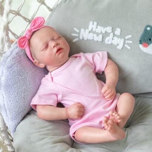 Newborn Reborn Baby Dolls Full Body Silicone Toddler Princess Handmade Toys For Girl Boy Childrens Day Birthday Christmas Gifts