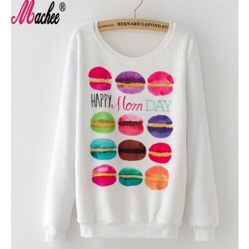 Top Selling Women Long Sleeve Flannel Loose Hoodies Animal Print Pullovers Sweatshirts Winter Warm Tracksuit for Girls