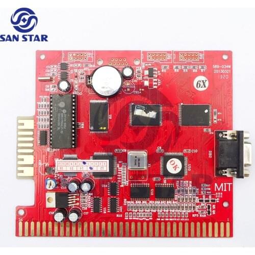 MultiGame 6X with 60- 95 Percentage Game PCB - 6 In 1 - Game PCB for Casino Machine - Game Slot Game Machine PCB