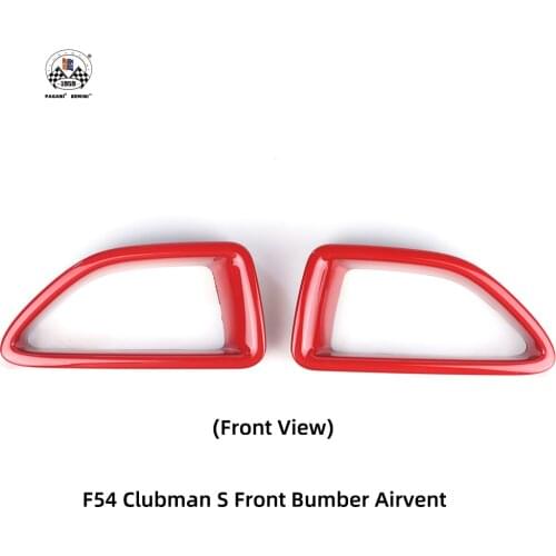 ABS Plastic Replacement Front Bumper Air Vent S Model For mini cooper R55 R56 R57 R58 R59 F54 Clubman