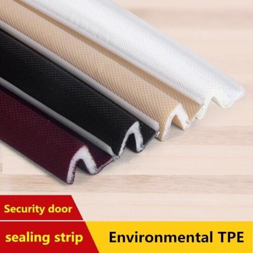 PU Foam Sound Insulation And Windproof Sealing Strip, Card Slot Type Suit Door Seam Shock Absorption And Sound Insulation Strip