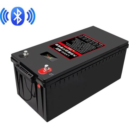 Ex Factory Price 12V100AH Iron Phosphate Battery Deep Cycle LiFePO4 Lithium Ion Battery Bluetooth