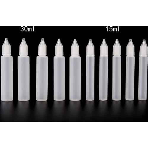 1PCS 15/30ml Plastic Glue Applicator Needle Squeeze Bottle for Paper Quilling DIY Scrapbooking Paper Craft Tool