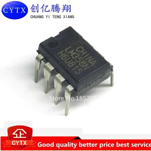 10PCS LM358N LM358P LM358 DIP-8
