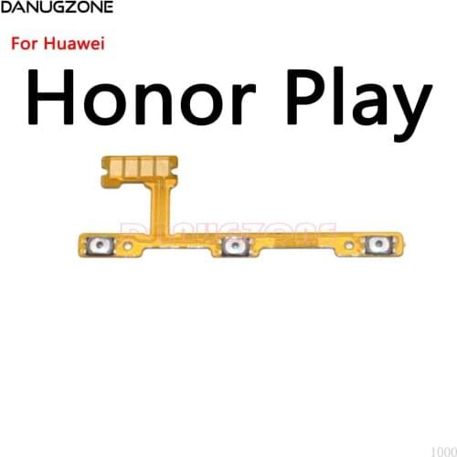 10PCS/Lot For Huawei Honor Play 3 3E 4T PRO Power Button Switch & Volume Up / Down On / Off Button Flex Cable