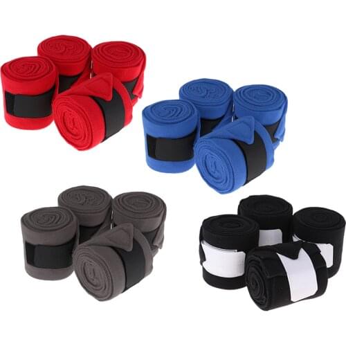 Polar Fleece Bandages Can Be Used During Training, Horse Riding, Racing, Or During Sports