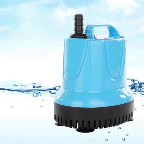 Fish tank submersible pump three in one water pump aquarium bottom suction pump fountain rockery aquarium circulating pump