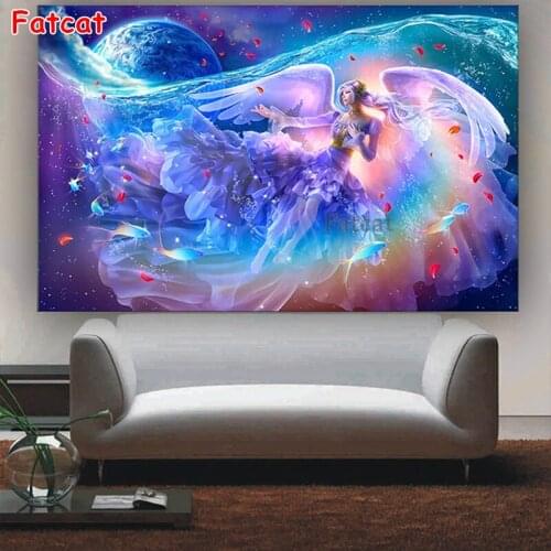 Diamond Painting Full Round Square Embroidery Rhinestone Picture Mosaic Accessories Anime Angel Cross Stitch Kits Decor PP1657
