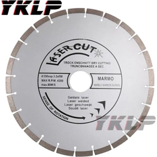 14" 350mm Diamond Cutting Disc Saw Blade for Stone Marble Granite Cutter 4300RPM