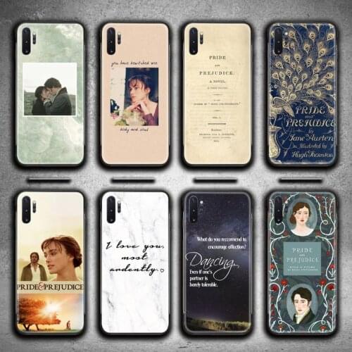 Pride And Prejudice Jane Austen Phone Case For Samsung Galaxy Note20 ultra 7 8 9 10 Plus lite M51 M21 J8 Plus 2018 Prime