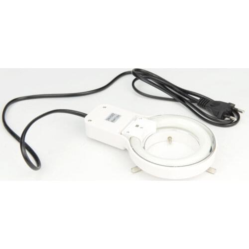 2 PCS/LOT 64mm Inner Diameter Fluorescent Ring Lamp 8W Fluorescent Ring Light for Stereo Microscope Illumination