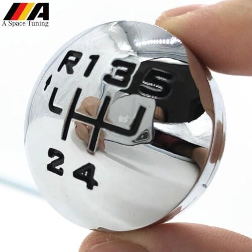 5/6 Speed Gear Shift Knob Emblem Cover Cap For PEUGEOT 307 308 3008 407 5008 PARTNER B9 TEPEE for Citron C3 (A51) C4 Picasso C8