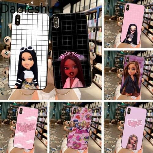 Lovely Doll Bratz Soft Phone Cover for iPhone 11 pro XS MAX 8 7 6 6S Plus X 5S SE 2020 XR case