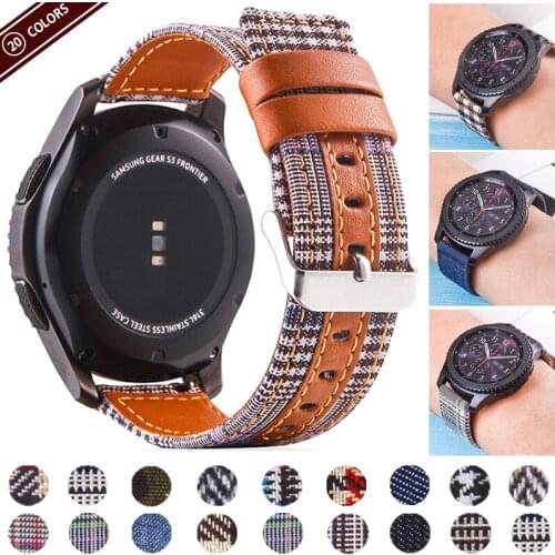 New WristBand For Garmin Vivoactive 4 4s Vivoactive 3 Band Houndstooth leather Bands for Garmin Venu Strap Bracelet Accessories