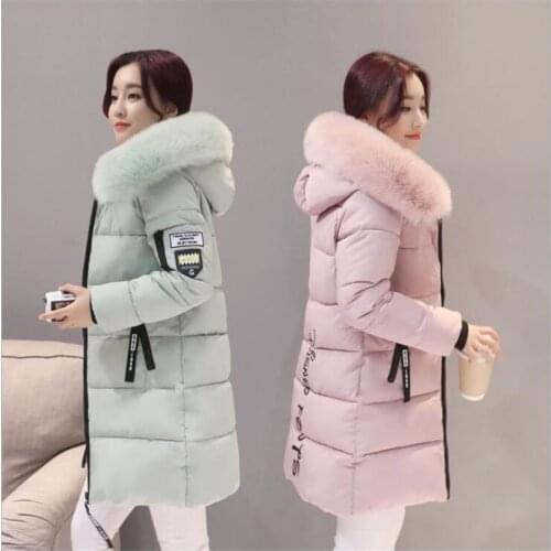 Parka coat women winter coat long cotton casual cotton hooded coat women thick warm winter coat women coat coat