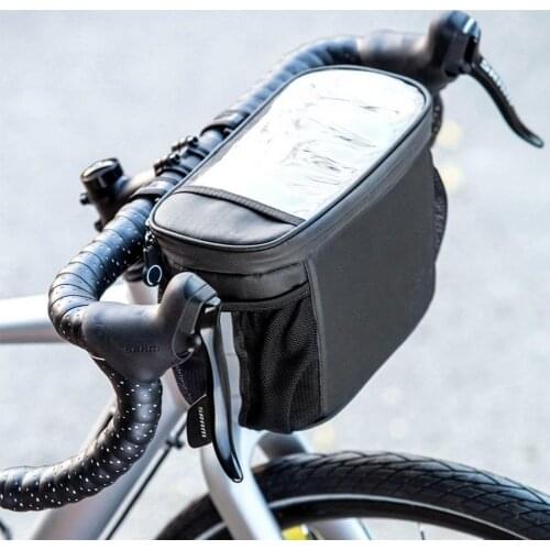 Bicycle Handlebar Bag Waterproof Road MTB Bike Front Bags Insulated Head Frame Rear Basket Phone Storage Bag Cycling Accessories