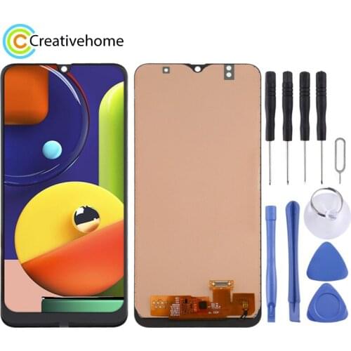 Incell LCD Screen and Digitizer Full Assembly for Galaxy A30 / A50 / A50s (Black)