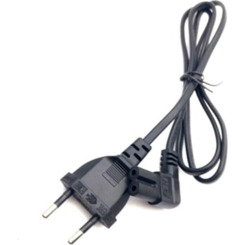 1M/2M/3M/5M,20pcs European 2Pin Male Plug to Angled IEC320 C7 Female Socket Power Cable,EU Power Adapter Cord