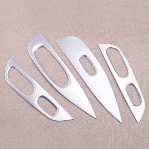 4Pcs Car Chrome Window Switch Panel Trim Cover Fit for Nissan Rogue 2014 2015 2016 2017 2018 2019