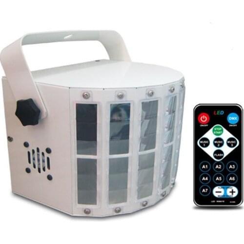 9 Colors Led Stage Lamp 30W KTV DJ 6 Channel Dmx Laser Light Bar Lights Sound Control Music Control Flicker Stage light