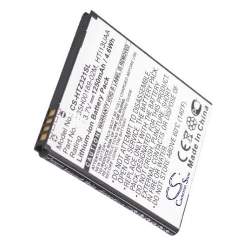 Cameron Sino 1250mah battery for HTC ISW13HT J Nippon PK07110 Z321e for KDDI HTI13 ISW13HT PK07100 Valente WX 35H00189-02M