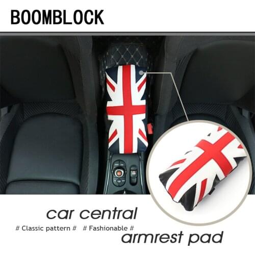 Car Styling Armrest Cushion Covers For Acura Chevrolet Cruze Aveo Peugeot 307 308 Seat Leon Mazda 3 6 CX-5 leather Accessories