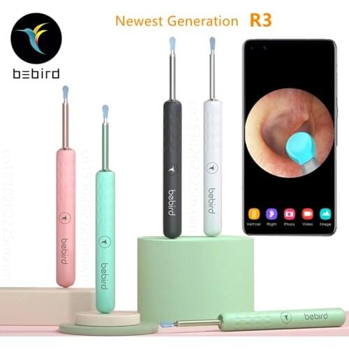 Bebird R3 R1 Ear Cleaner Minifit Health Care Wax Removal Tool Otoscope Digital 300W Precision IP67 Waterproof Endoscope Camera