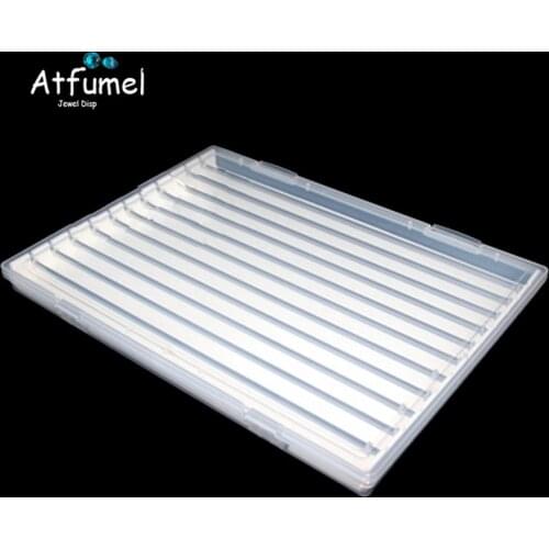 Large Acrylic Beads Box Charm Jewelry Storage Organizer Case Beads Display Tray DIY Bracelet Necklace Beads Jewelry Storage Box