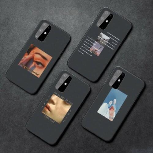 Fashion aesthetic text pictures Phone Case For Samsung A21S A32 A51 A52 A71 A50 A12 S10 S20 S21 Plus Fe Ultra