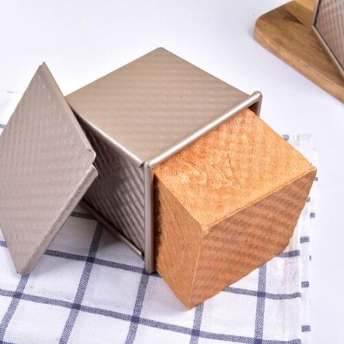 Bread Mold Non-stick Corrugated Toast Box Toast Mold French Bread Baking Toast Mold Kitchen Bakeware Supplies