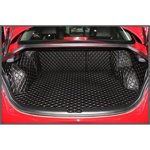 For Leather Car Trunk Mat Cargo Liner for Mazda 6 Mazda6 2002-2008 2007 2006 2003 2004 2005 Gg1 5d Rug Carpet