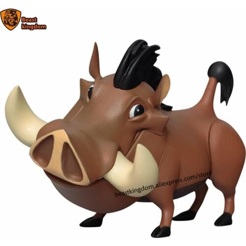 Beast kingdom Disney Pumbaa mini egg Attack Series garage Garage Kits Model Kits Collecting gift toys