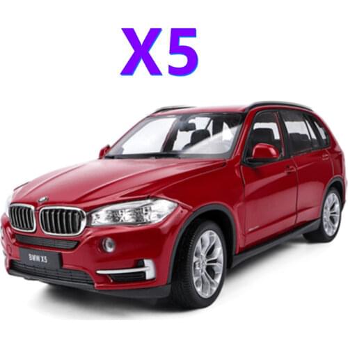 1:24 5 Series X5 Car Model Original Simulation Alloy Car Model Steering Wheel Linkage Front Wheel Adult High-end Collection Gift