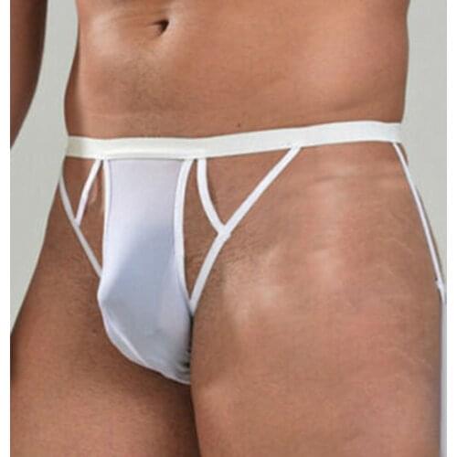 Men Mesh See Through Sexy Underpants Bikini Briefs G-strings Low Rise Comfortabel Ademend Slips Gay Sexy Men Underwear 2021 new