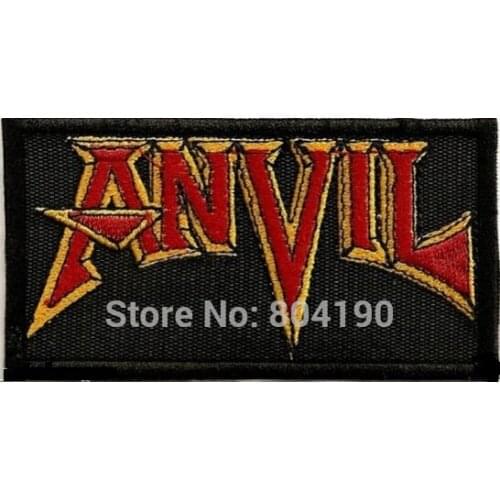ANVIL HEAVY METAL SPEED POWER NWOBHM Music Band EMBROIDERED IRON On Patch APPLIQUE Rock Punk Badge