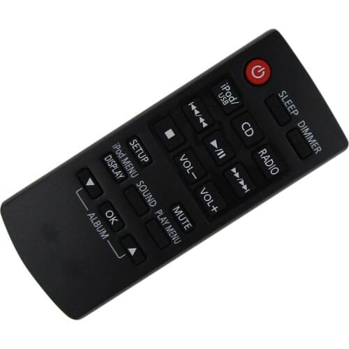 Remote Control For Panasonic N2QAYC000077 N2QAYC000079 N2QAYC000058 SC-HC27DB SC-HC271 SC-HC27P Compact Stereo CD Audio System