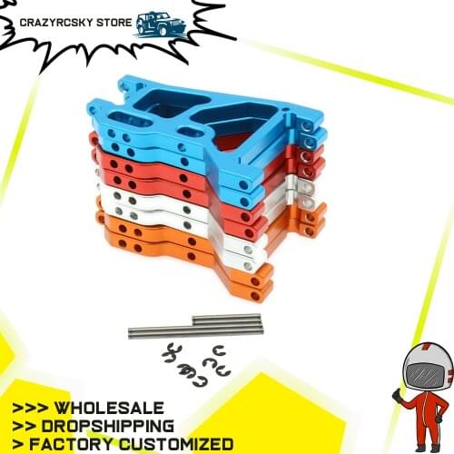 RCAWD Alloy Rear Lower Suspension Arm For Rc Hobby Model Car 1/10 Fs Racing Buggy Truggy s-Course Desert Buggy