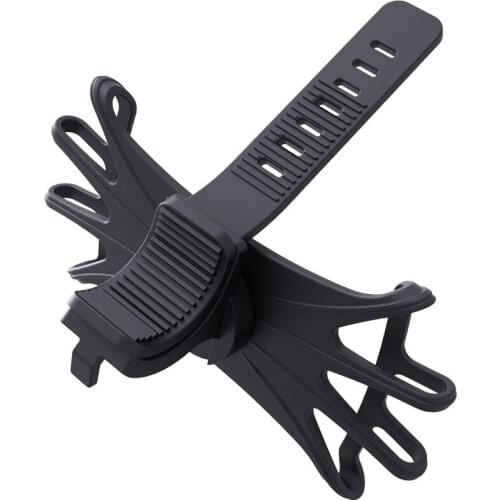 Silicone Cell Phone Holder Universal Bicycle Handle Bar Mount Phone Cradle Stand for iPhone XS, X, XR, Galaxy Note etc