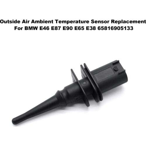 Outside Air Ambient Temperature Sensor Replacement For BMW E46 E87 E90 E65 E38 65816905133