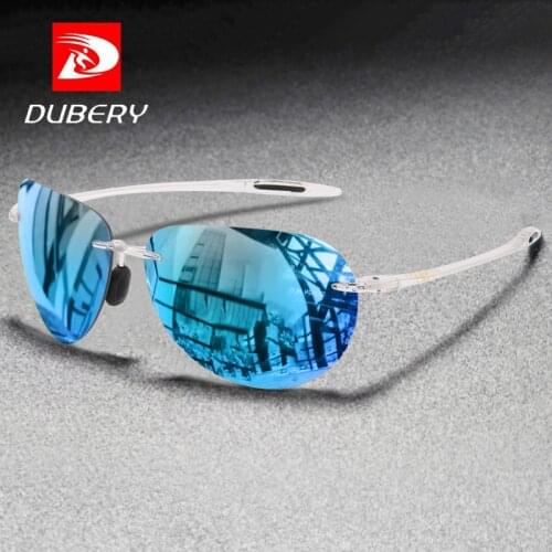 DUBERY Brand Mens Casual Sunglasses Suitable For Fishing Traveling Driving Outdoor Glasses UV400 Anti UV Lenses