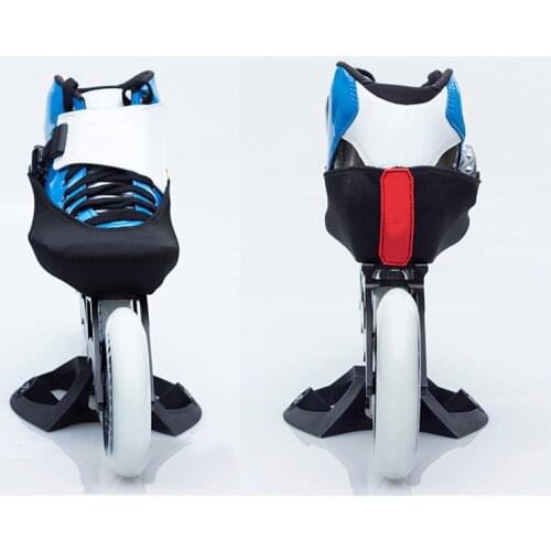 1 Pair Thicken Double Layer Elastic Professional Inline Skate Boot Ice Figure Speed Skating Shoes Protector Cover Wear Resistant