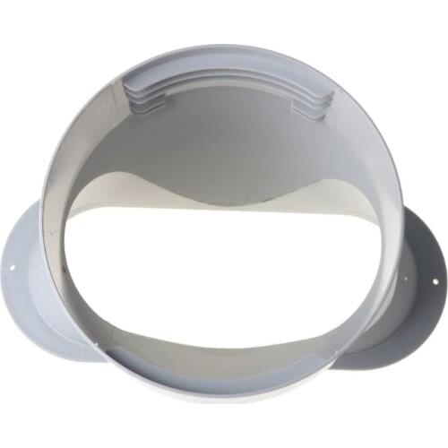 13/15cm Portable Air Conditioning Body Exhaust Duct Interface Plastic Home Air Conditioner Parts Exhaust Pipe Connector