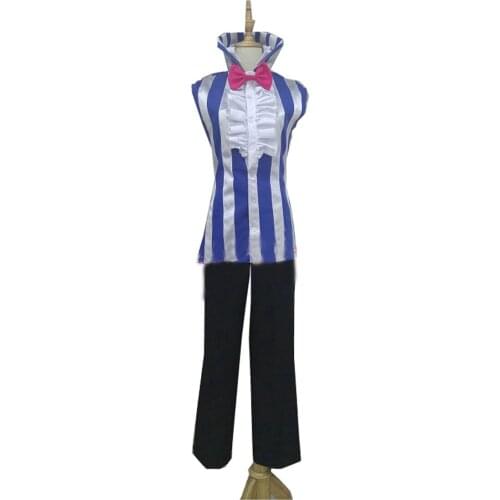 2021 One Piece Mr.3 Galdino Cosplay Costume Custom-Made