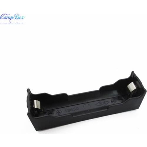 5Pcs 1x18650 Lithium Battery Case Holder Socket Wire Junction Box With Solder Lugs Pins