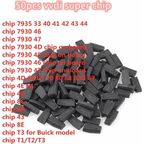 50pcs/lot Xhorse VVDI Super Chip XT27A01 XT27A66 chip free shipping