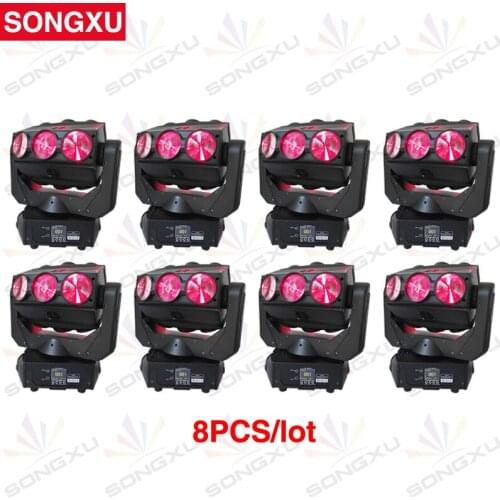 8pcs/lot 9x12W Roller LED Moving Head Light RGBW 4in1 Phantom Effect Light for Disco Nightclub Party/SX-MH0912