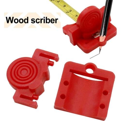 Woodworking Scribe for Carpenters Mark Line Gauge Center Scriber Angle Line Gauge Carpenter Board Cutter Ruler Dropshipping