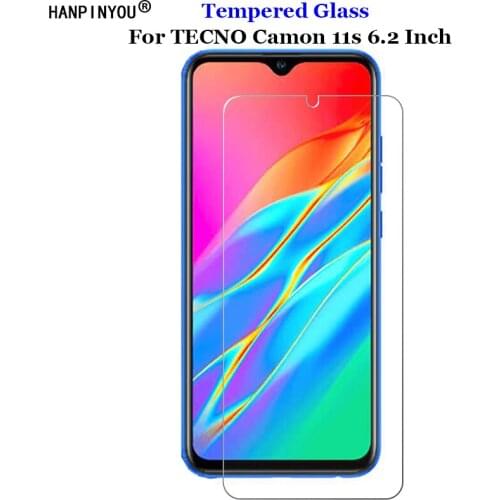 For TECNO Camon 11s 6.2" Tempered Glass 9H 2.5D Premium Screen Protector Protection Film