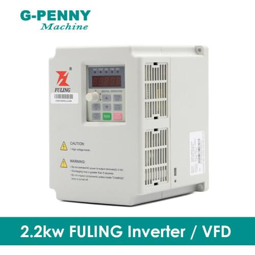 220v 380v 2.2kw VFD Variable Frequency Driver 1000Hz high frequency Inverter 1HP/3HP Input 3HP Output CNC spindle motor Driver